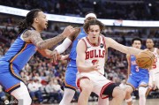 麦凯恩20分杰林17+16+6 残阵雷霆力克公牛迎3连胜
